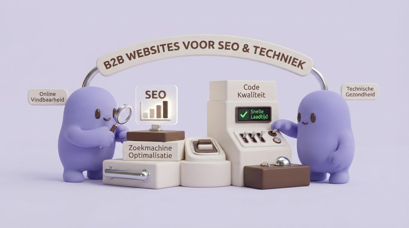 B2B website laten maken voor SEO en technische kwaliteit