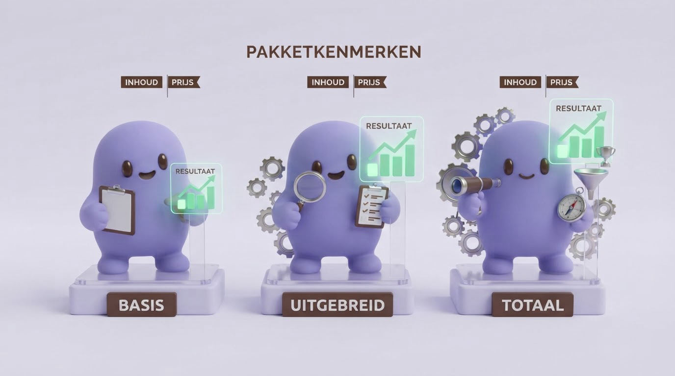SEO pakketten vergelijken op resultaat en werkzaamheden